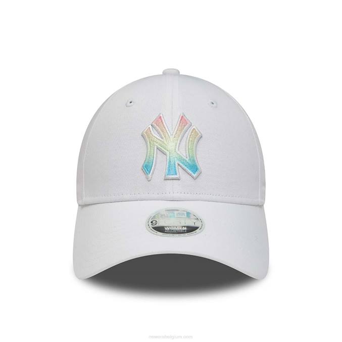 New Era New York Yankees dames ombre infill witte 9forty verstelbare pet BT241644