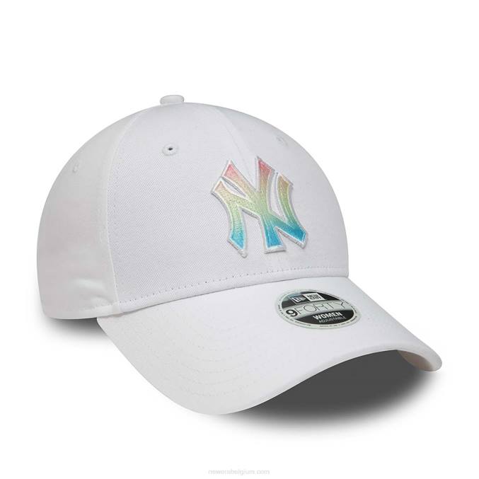 New Era New York Yankees dames ombre infill witte 9forty verstelbare pet BT241644