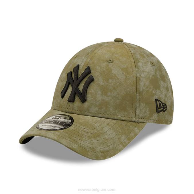 New Era New York Yankees dames tie dye kaki 9forty verstelbare pet BT241606