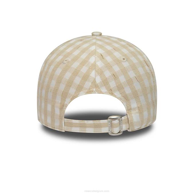 New Era New York Yankees gingham stone 9forty verstelbare pet voor dames BT241629