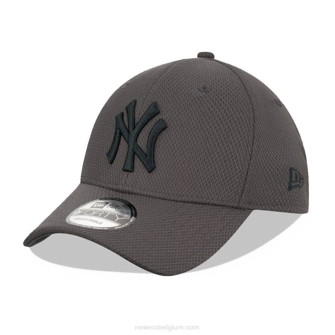 New Era New York Yankees grijze 9forty cap BT241540