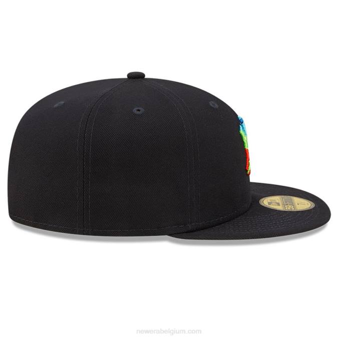 New Era New York Yankees infrarood marine 59fifty getailleerde pet BT24165