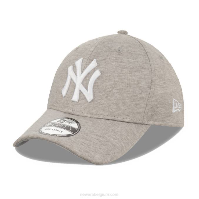 New Era New York Yankees jersey lichtgrijze 9forty cap BT241468