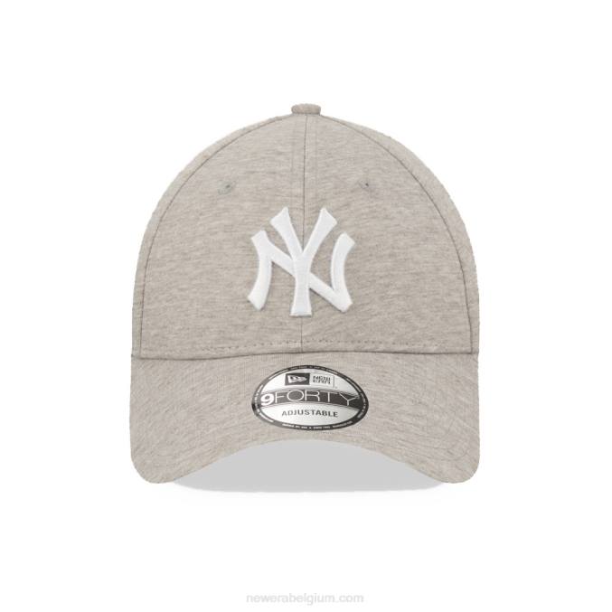 New Era New York Yankees jersey lichtgrijze 9forty cap BT241468