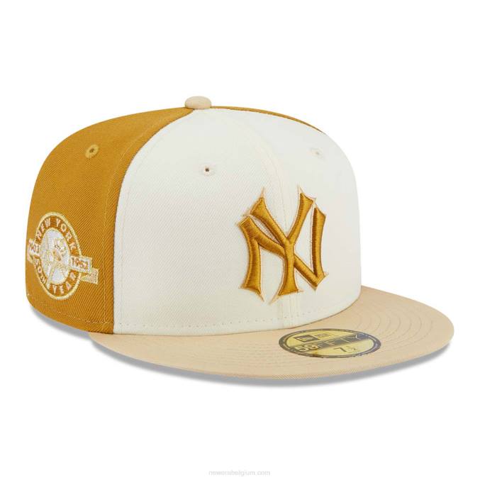 New Era New York Yankees jubileum bruine 59fifty pet BT24858