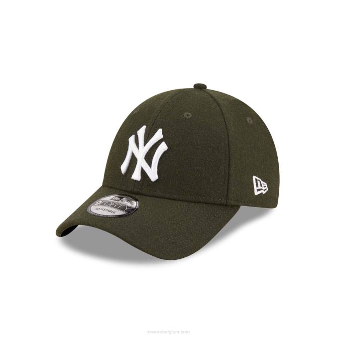 New Era New York Yankees kaki wollen 9forty verstelbare pet BT241719