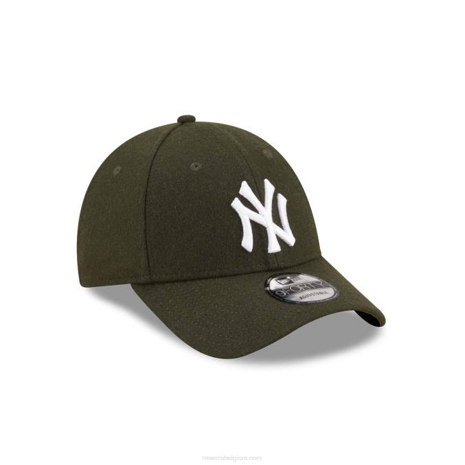 New Era New York Yankees kaki wollen 9forty verstelbare pet BT241719