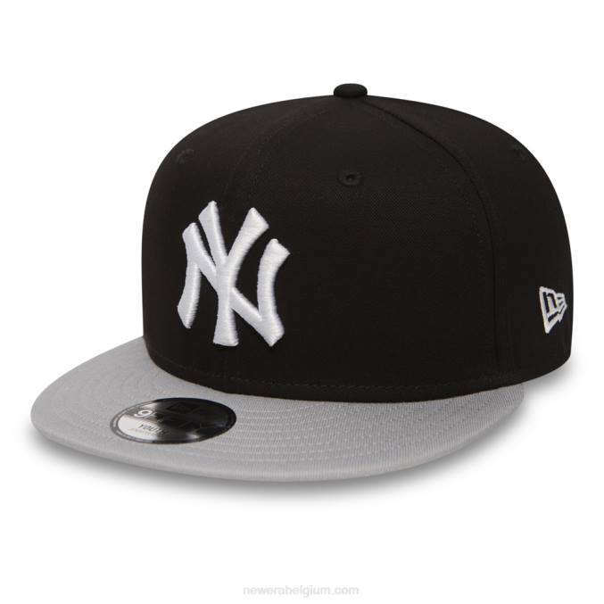 New Era New York Yankees katoenen jeugd zwarte 9fifty snapback pet BT242003