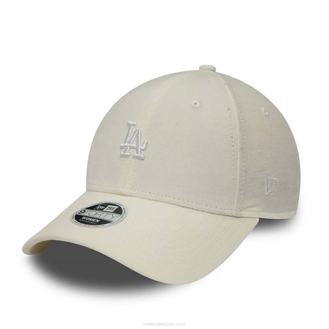 New Era New York Yankees koord mini logo lichtbeige 9forty verstelbare pet voor dames BT241700