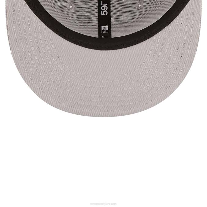 New Era New York Yankees monocamo infill grijs 59fifty getailleerde pet BT241039