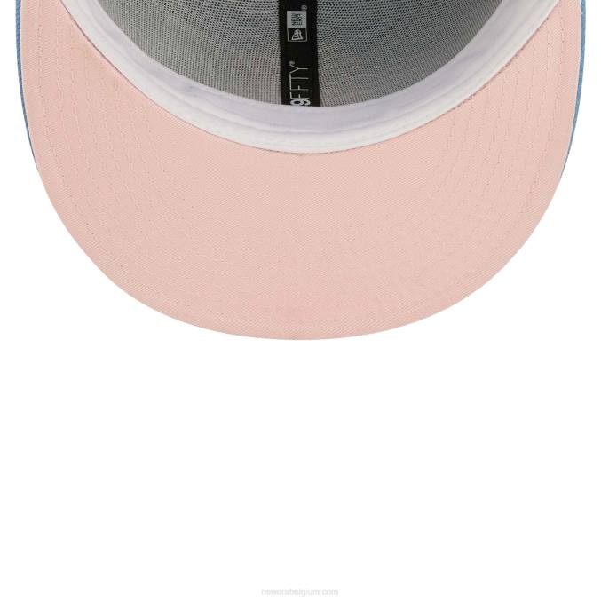 New Era New York Yankees pastelblauwe 59fifty pet BT241186