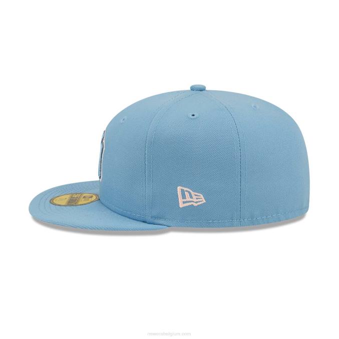 New Era New York Yankees pastelblauwe 59fifty pet BT241186