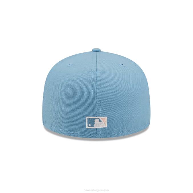 New Era New York Yankees pastelblauwe 59fifty pet BT241186