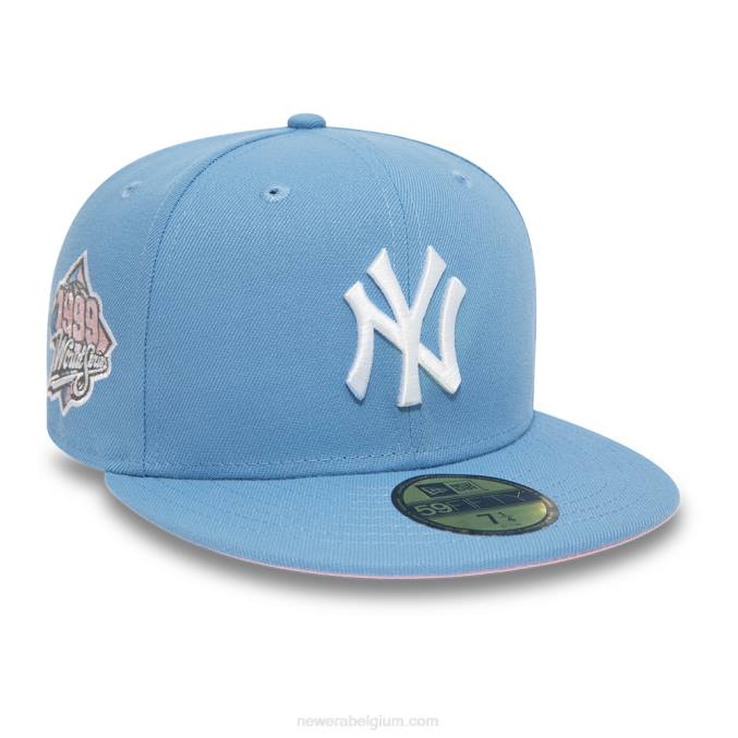 New Era New York Yankees pastelblauwe 59fifty pet BT241351