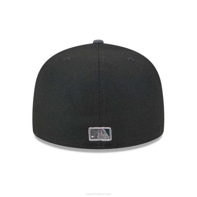 New Era New York Yankees planetaire zwarte 59fifty pet BT24132