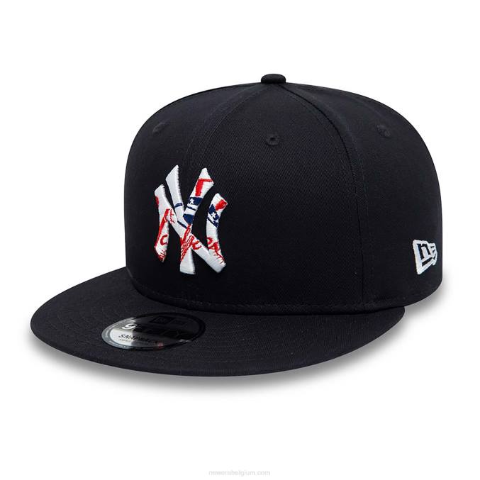 New Era New York Yankees team infill logo blauwe 9fifty snapback pet BT242059