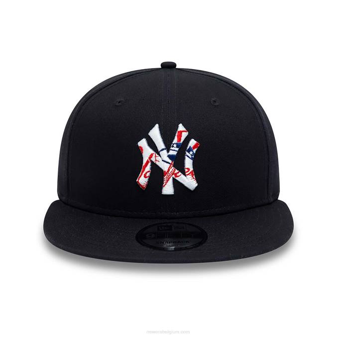 New Era New York Yankees team infill logo blauwe 9fifty snapback pet BT242059