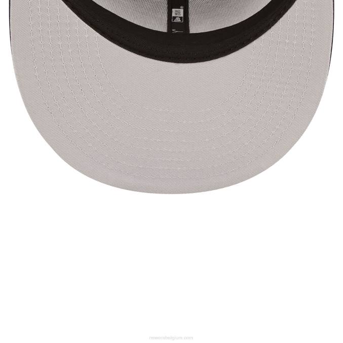 New Era New York Yankees teamsplit marineblauwe 9fifty snapback pet BT242117