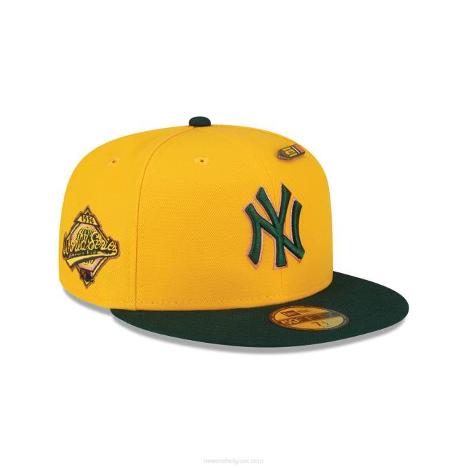 New Era New York Yankees terug naar school gele 59fifty pet BT241141
