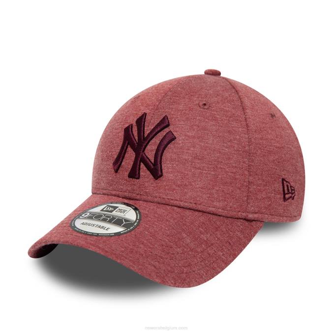 New Era New York Yankees tonale jersey donkerpaarse 9forty verstelbare pet BT241539