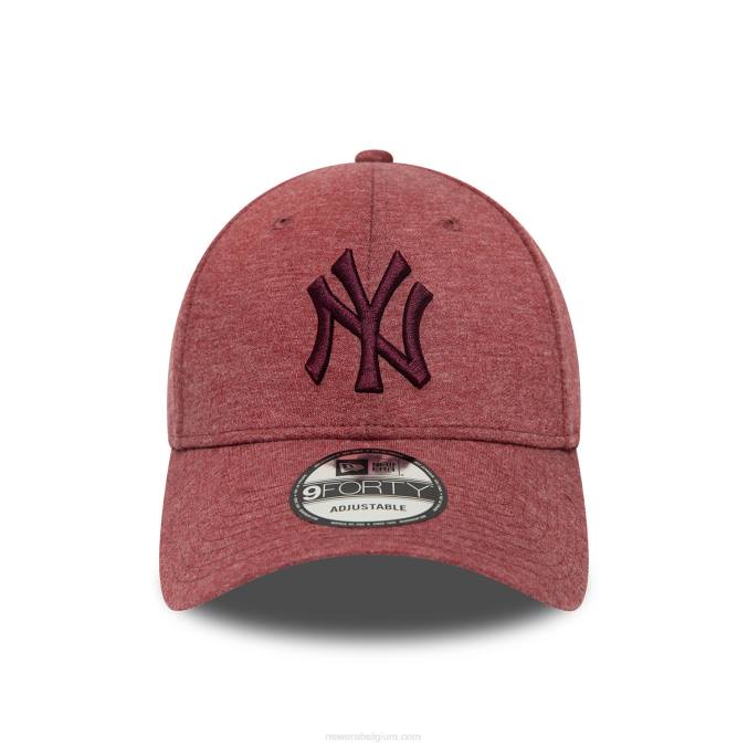 New Era New York Yankees tonale jersey donkerpaarse 9forty verstelbare pet BT241539