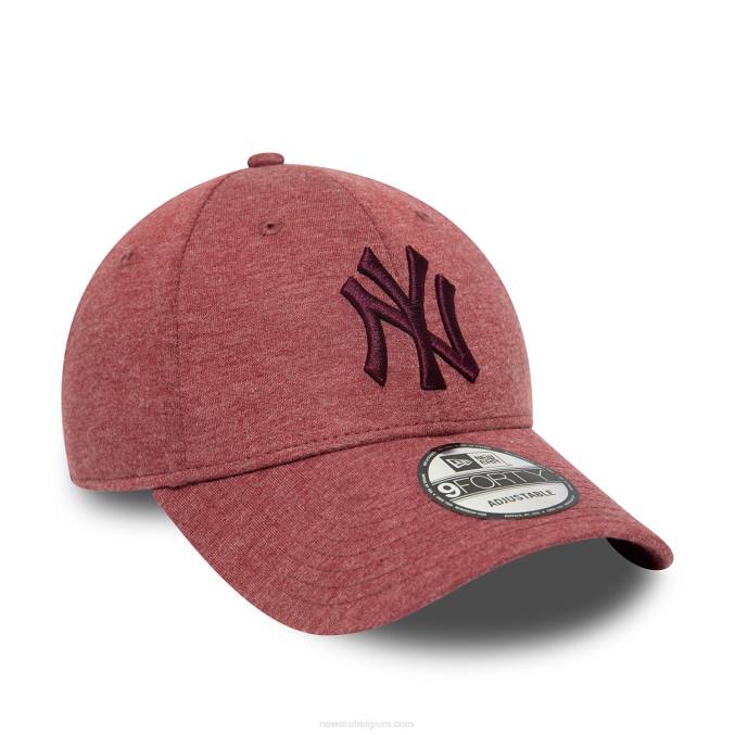 New Era New York Yankees tonale jersey donkerpaarse 9forty verstelbare pet BT241539