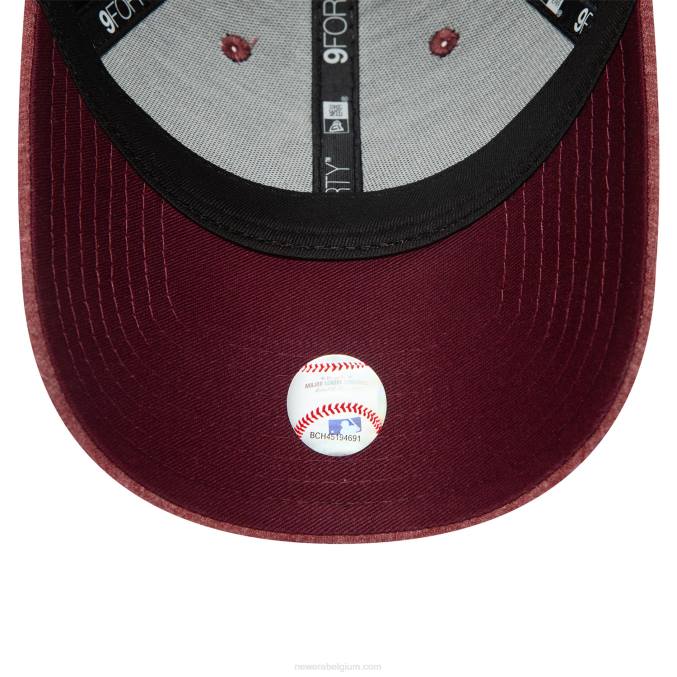 New Era New York Yankees tonale jersey donkerpaarse 9forty verstelbare pet BT241539