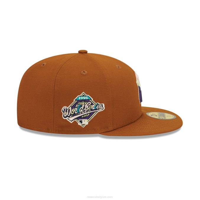 New Era New York Yankees vintage bloemen 59fifty cap BT24599