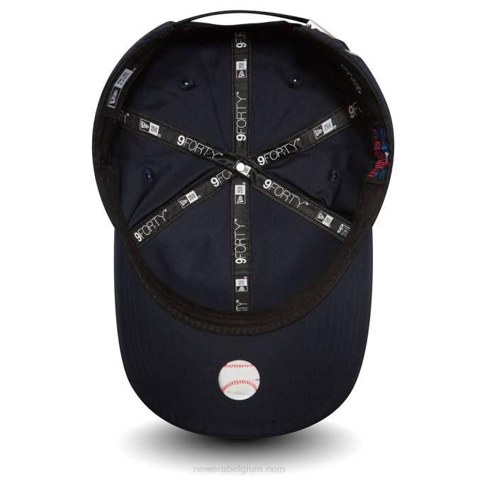 New Era New York Yankees vlekkeloze marine 9forty cap BT241798