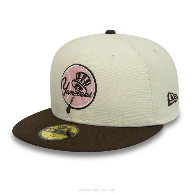 New Era New York Yankees witte 59fifty pet BT24670