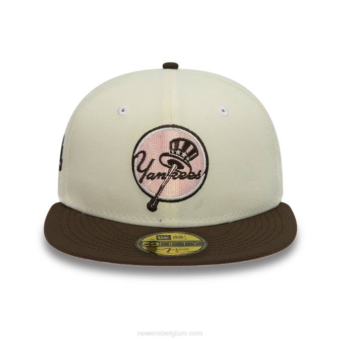 New Era New York Yankees witte 59fifty pet BT24670