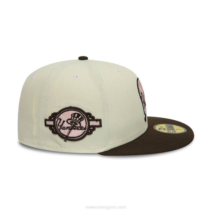 New Era New York Yankees witte 59fifty pet BT24670