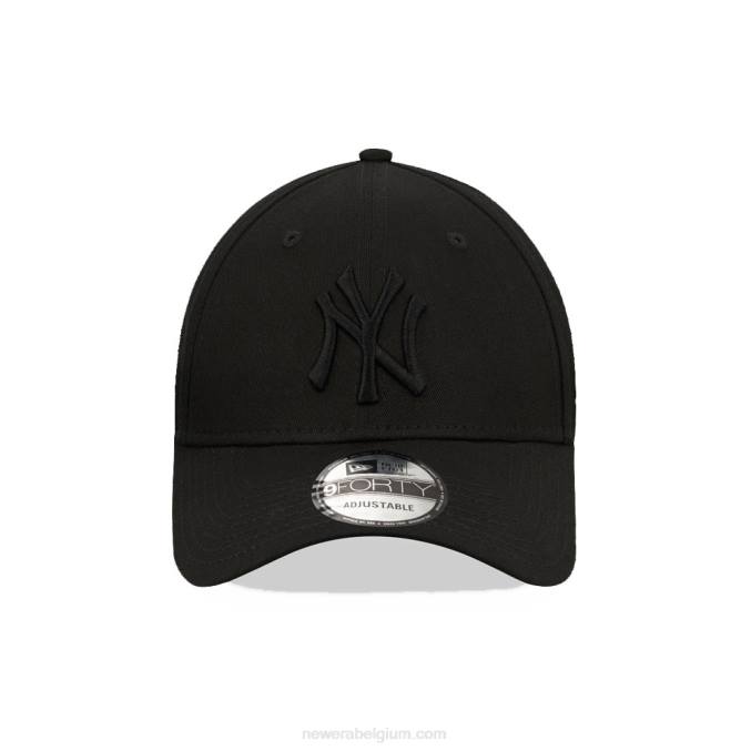 New Era New York Yankees zwarte 9forty snapback pet BT241592