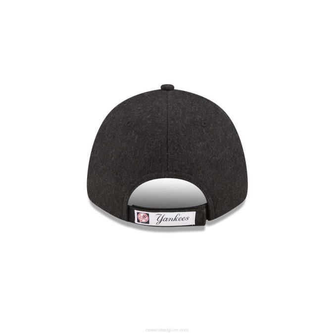 New Era New York Yankees zwarte wollen 9forty verstelbare pet BT241751