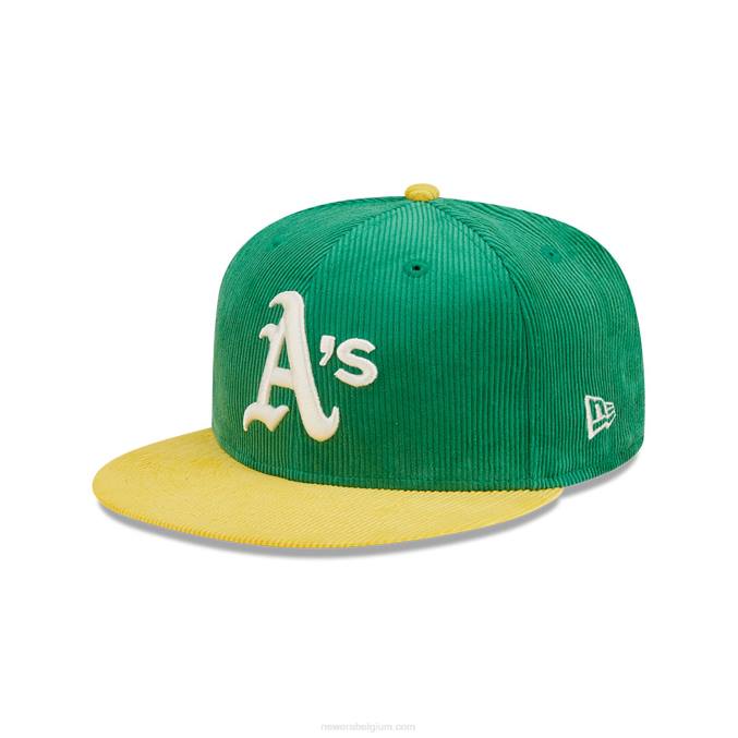 New Era Oakland Athletic Cooperstown groene 59fifty pet BT24348