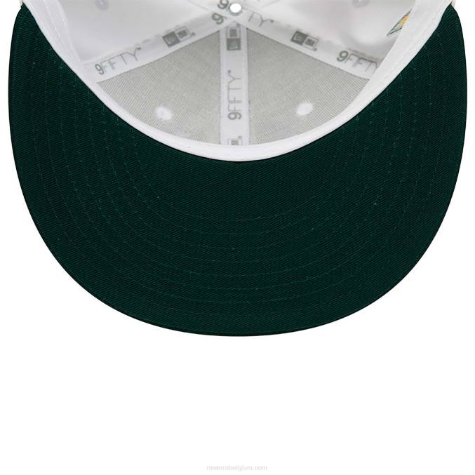 New Era Oakland Athletics Crown Patches witte 9fifty snapback cap BT242099