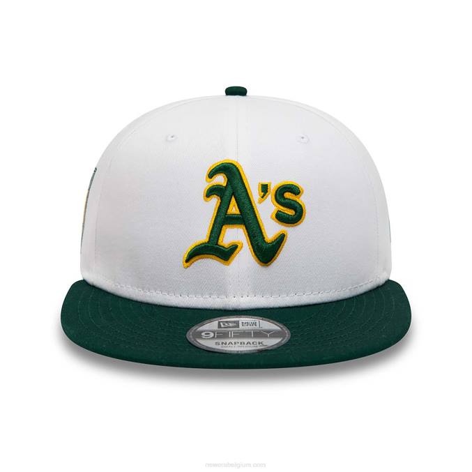 New Era Oakland Athletics Crown Patches witte 9fifty snapback cap BT242099