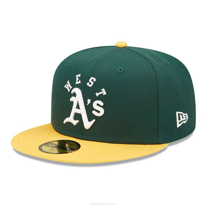 New Era Oakland Athletics League Green 59fifty pet BT241105