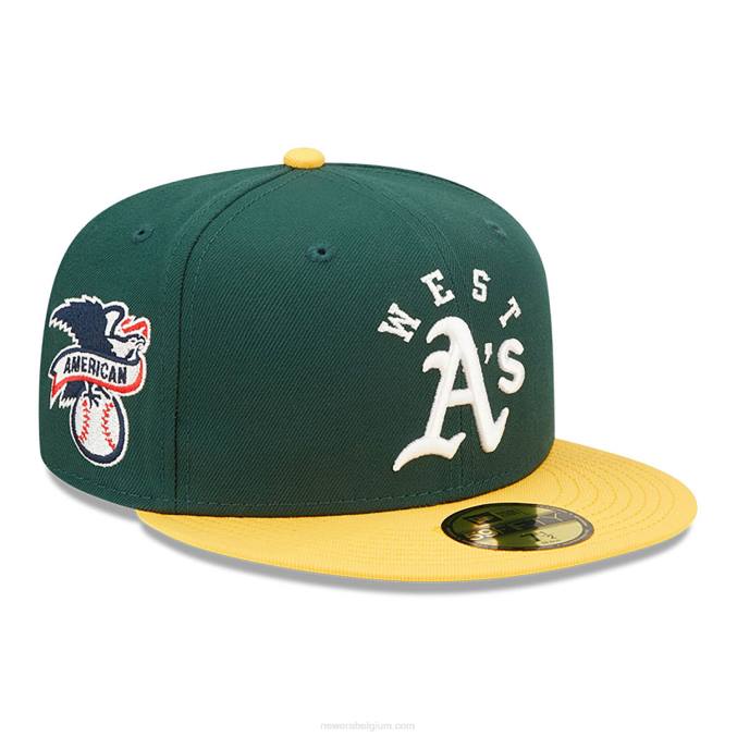 New Era Oakland Athletics League Green 59fifty pet BT241105