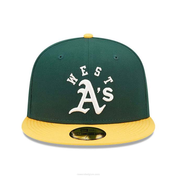 New Era Oakland Athletics League Green 59fifty pet BT241105