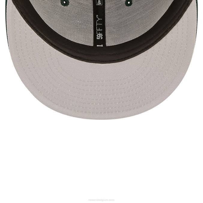 New Era Oakland Athletics MLB Team Heart Green 59fifty getailleerde pet BT241308