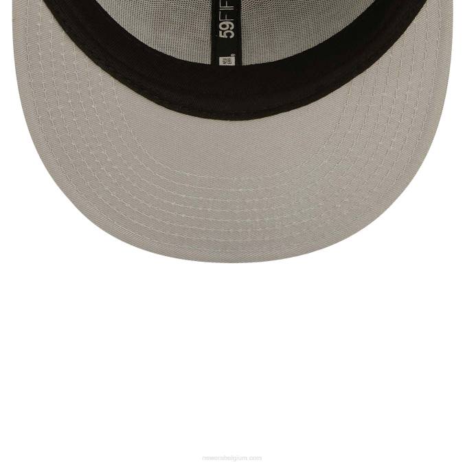 New Era Oakland Athletics Orange Soda Grey 59fifty getailleerde pet BT24694