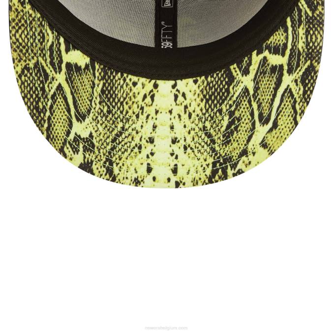 New Era Oakland Athletics Summer Pop zwarte 59fifty getailleerde pet BT241259