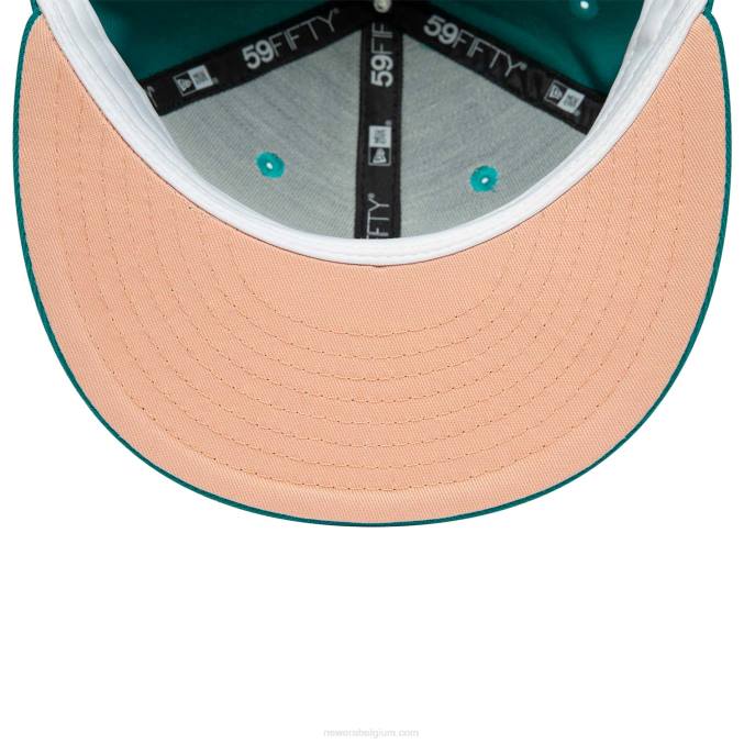 New Era Oakland Athletics World Series groene 59fifty pet BT241407