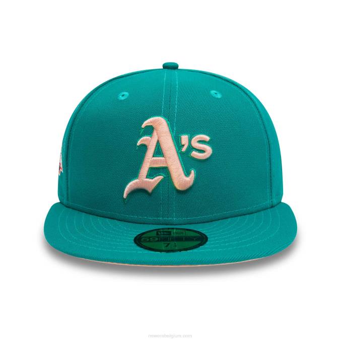 New Era Oakland Athletics World Series groene 59fifty pet BT241407