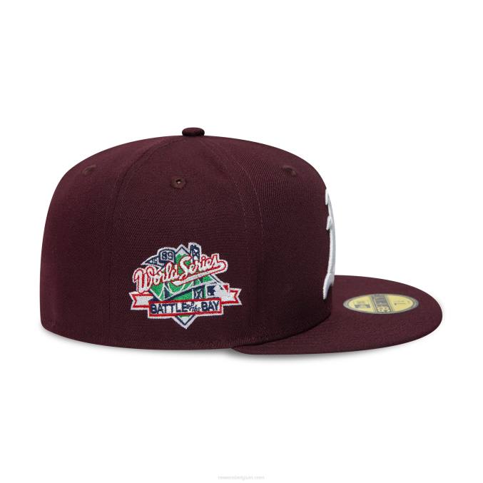 New Era Oakland Athletics World Series kastanjebruine 59fifty pet BT24148