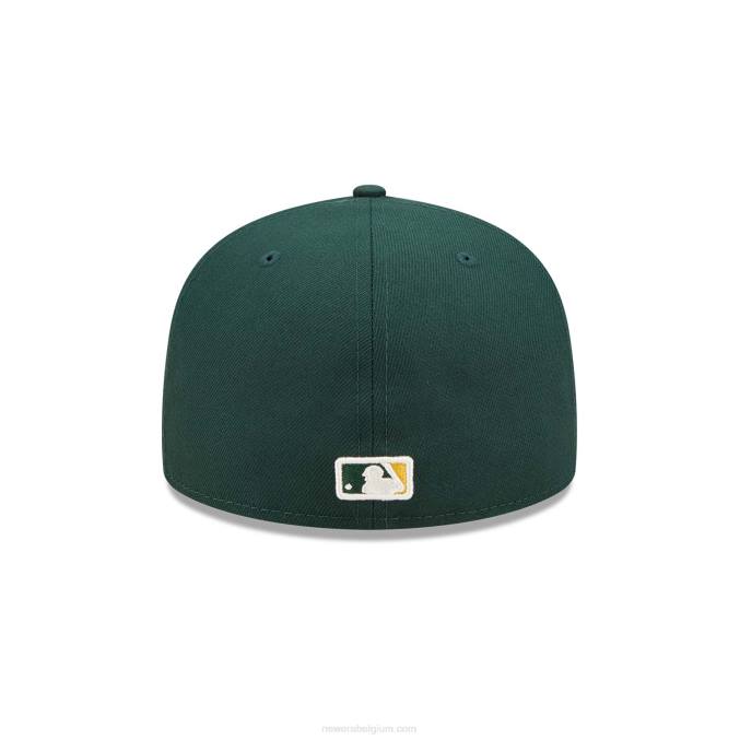 New Era Oakland Athletics aquarel bloemen groen 59fifty cap BT24167