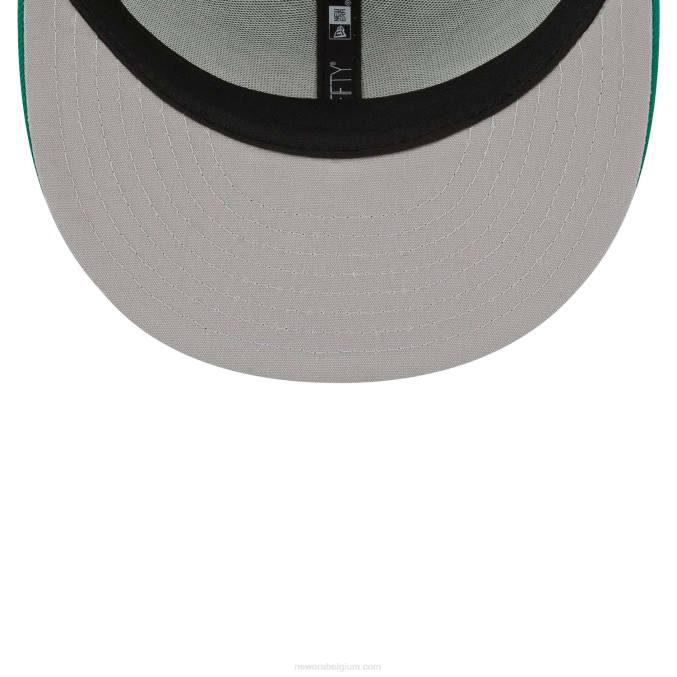 New Era Oakland Athletics mlb spring training groen 59fifty getailleerde pet BT24803