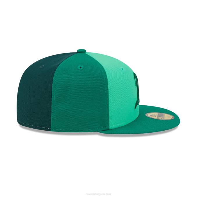 New Era Oakland Athletics tri tone team groene 59fifty pet BT24978