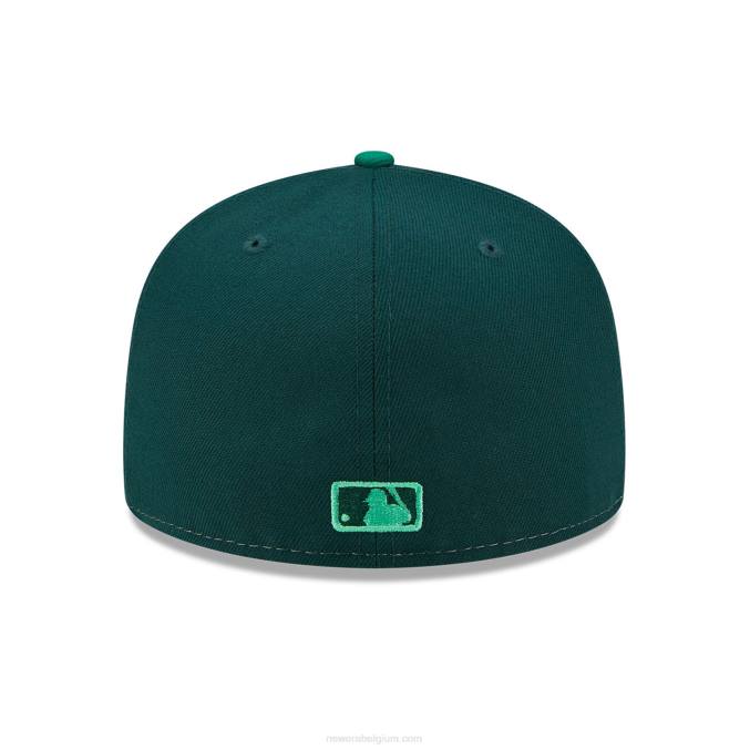 New Era Oakland Athletics tri tone team groene 59fifty pet BT24978